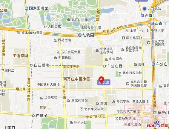 中国农业银行北京分行2014年招聘银龙苑宾馆地址示意图