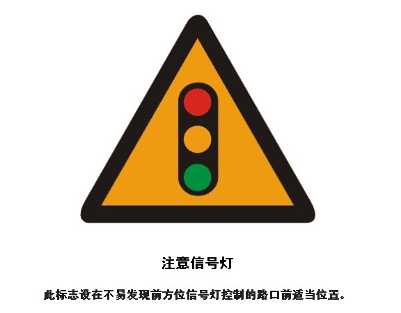 驾驶员考试 标志与手势 温馨提示:易贤网小编为您整理了"注意信号灯"