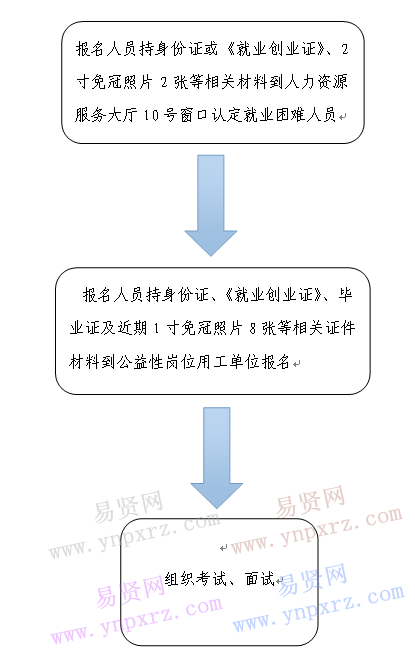 2016年日照市莒县公益性岗位招聘报名流程图