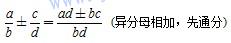 初中數(shù)學(xué)知識(shí)點(diǎn)總結(jié):分式的運(yùn)算
