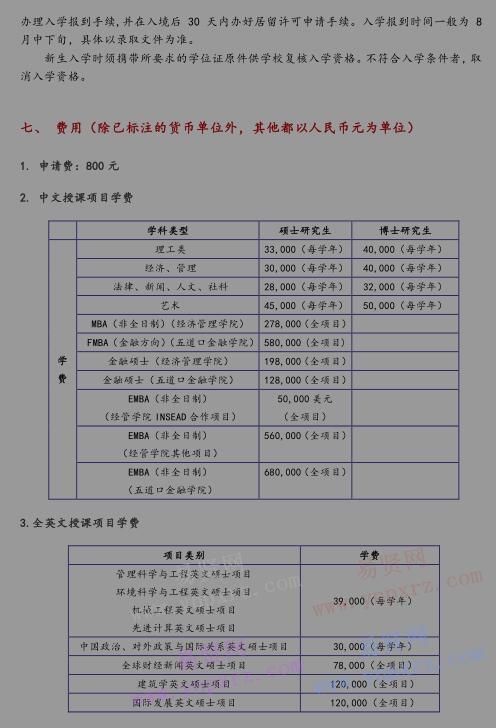 2017年清華大學(xué)招收國際研究生簡章