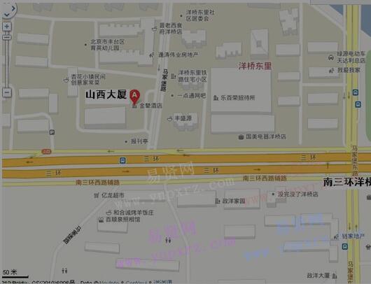 2017年山西大廈地圖