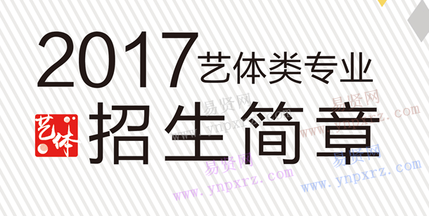 泰山學(xué)院2017年藝體類專業(yè)招生簡章