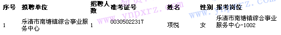 名单