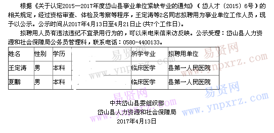 名单