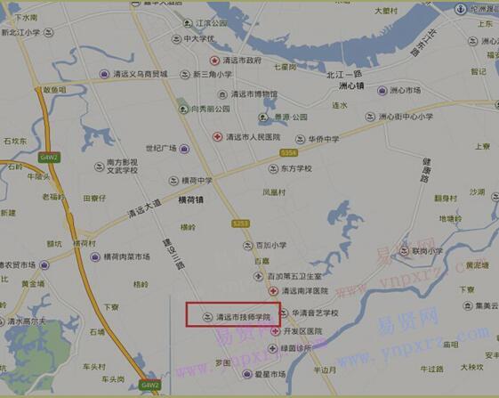 2017年广东省考试录用公务员广州市职位面试考场地图