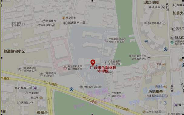 2017年湛江市考试录用公务员面试考场地图