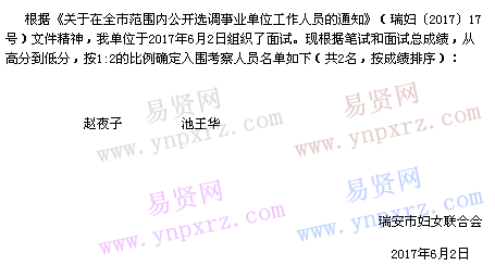 名单