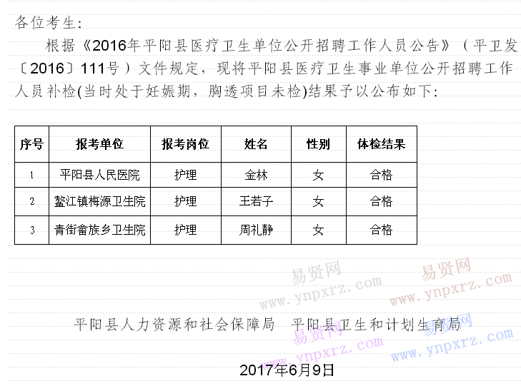 名单