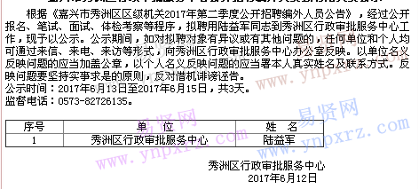 名单