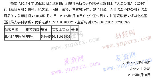 名单
