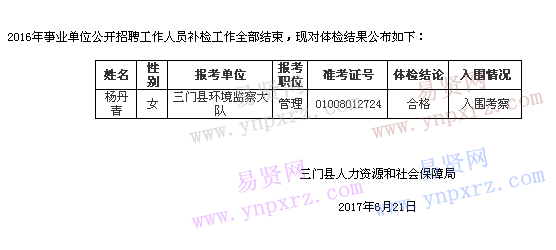 名单