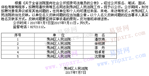 名单