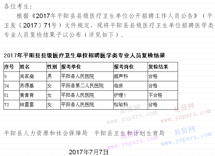 名单