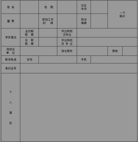 名单